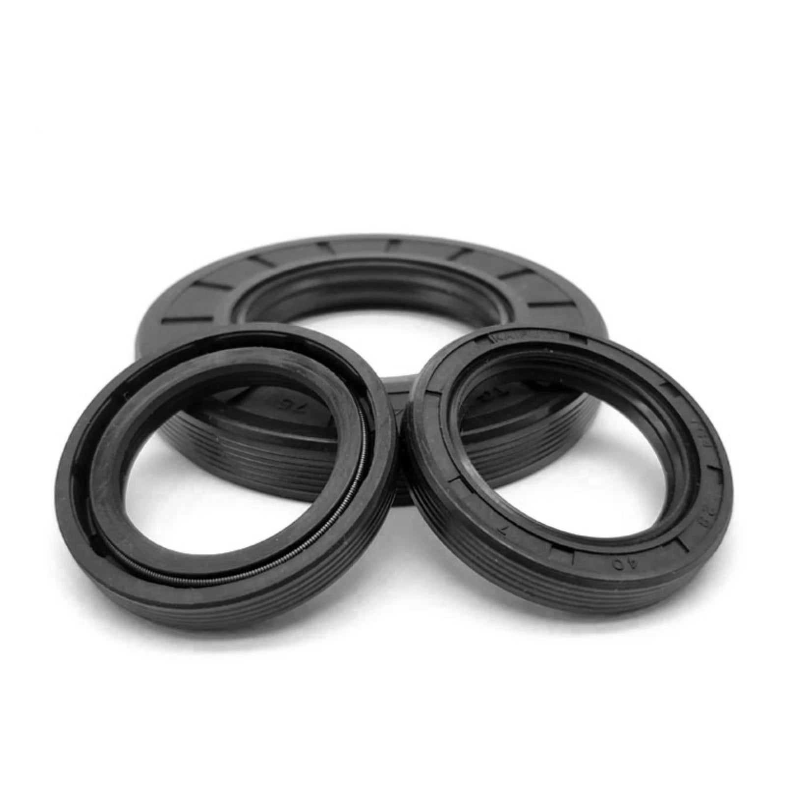 TC Oil Seal Rings Metric – NBR 70 Rotary Shaft Lip Seal, ID 8–24mm