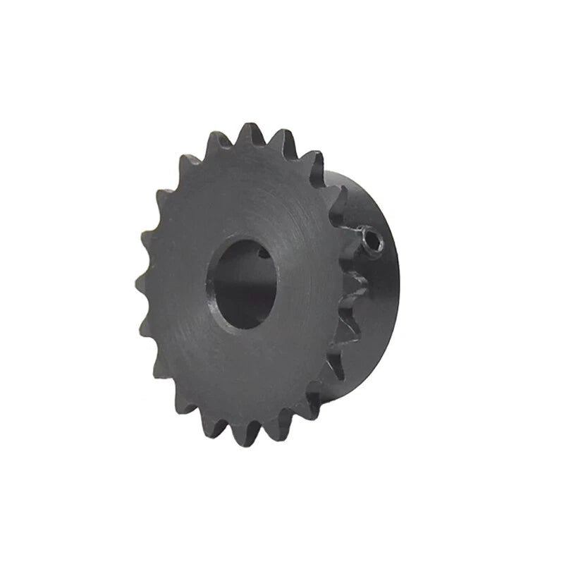 Hole 6mm-20mm Steel Chain Sprocket Pilot Bore 04C 21T-25T Sprockets Roller Chain
