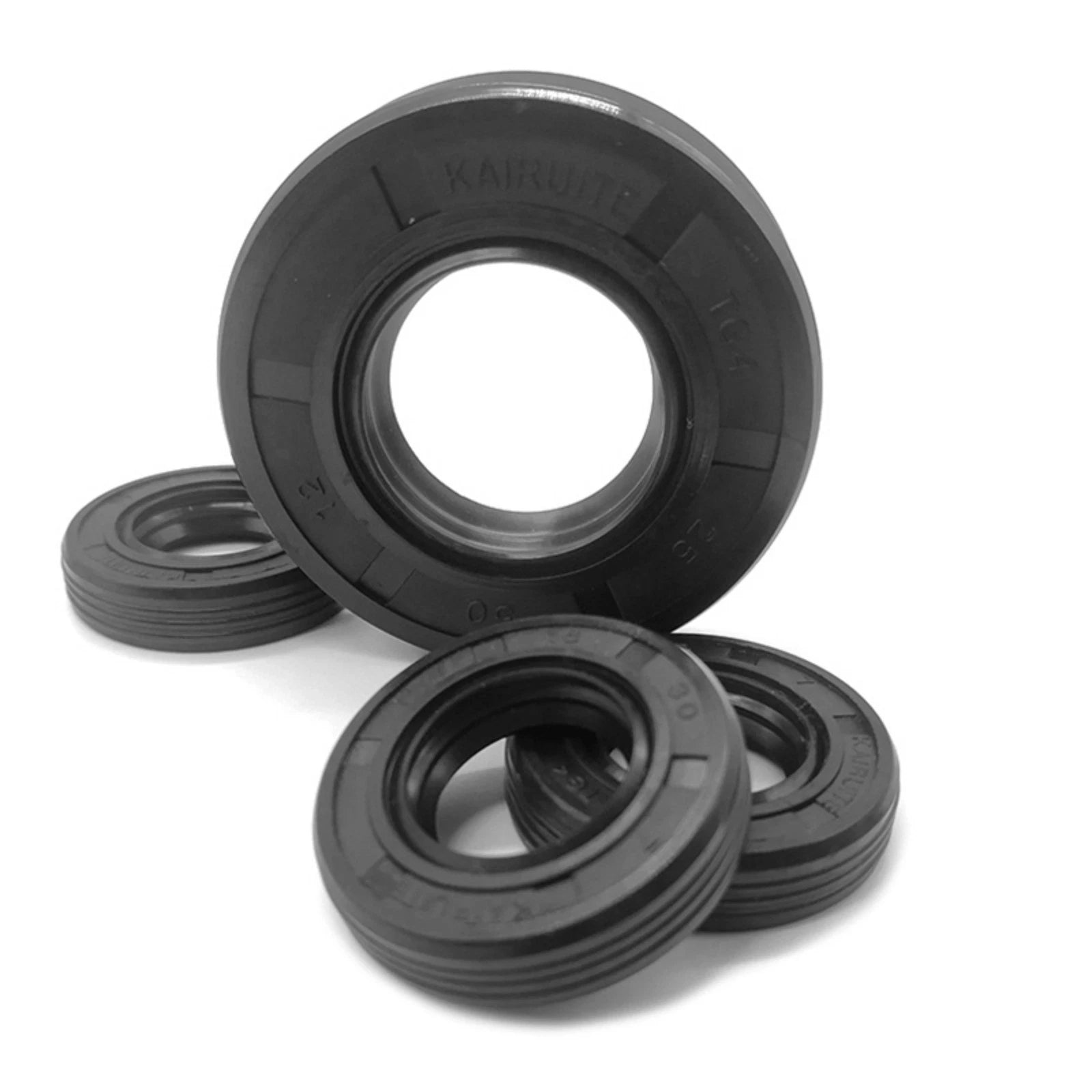 TC Oil Seal 30mm ID — Double Lip NBR 70 Nitrile Rotary Shaft Seal (FB Skeleton)