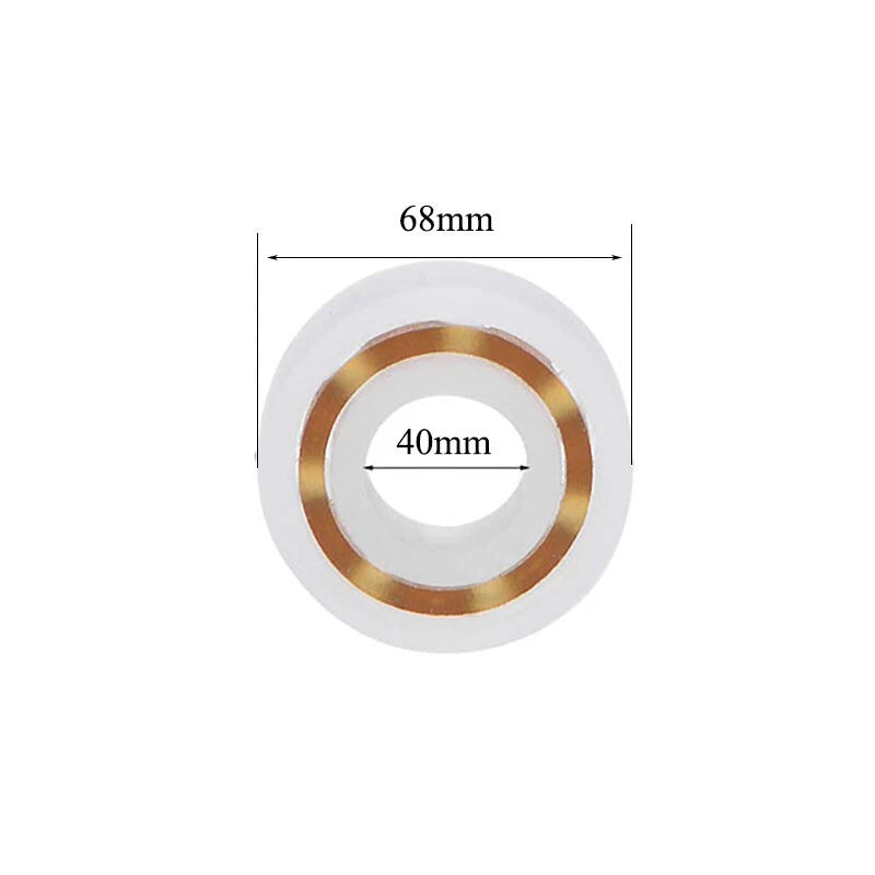 POM Plastic Bearing Glass Ball Bearings No seals-Lubricant Required Waterproof