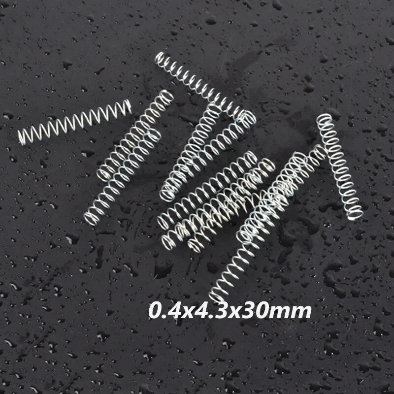 Small Compression Springs Ballpoint Pen Spring 0.4mm Wire Dia 20 25 30mm Long