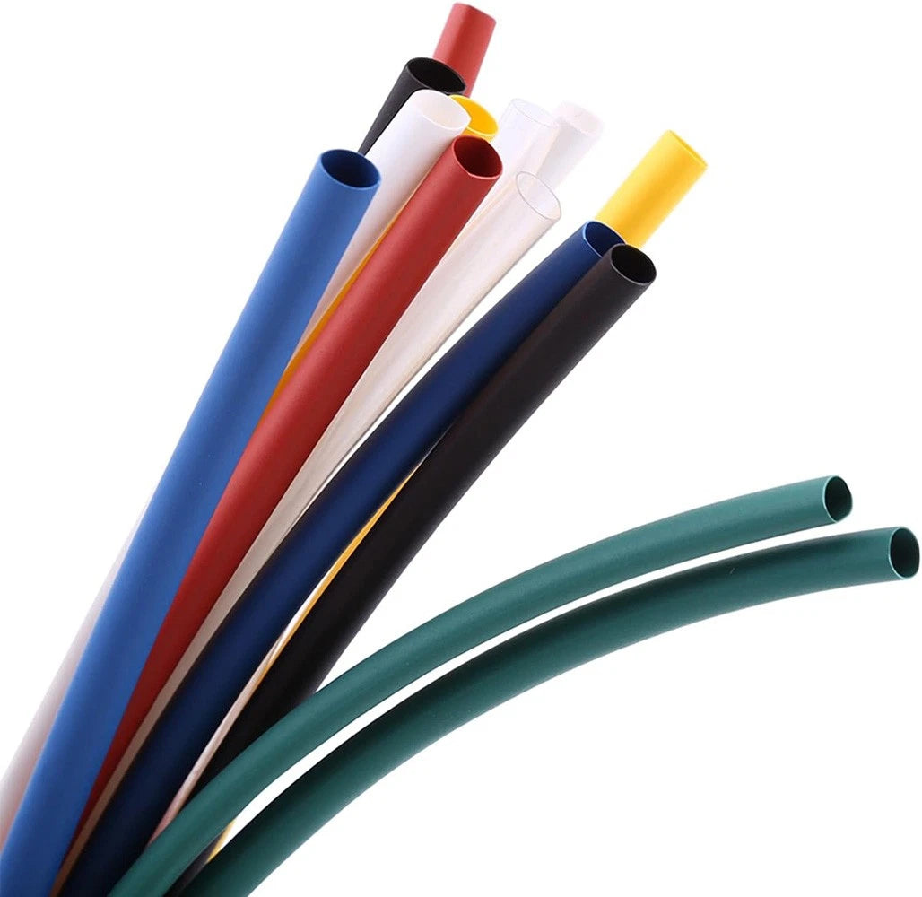 2:1 Heat Shrink Tubing — Electrical Wire Sleeve, φ0.6mm–φ2mm, 7 Colors