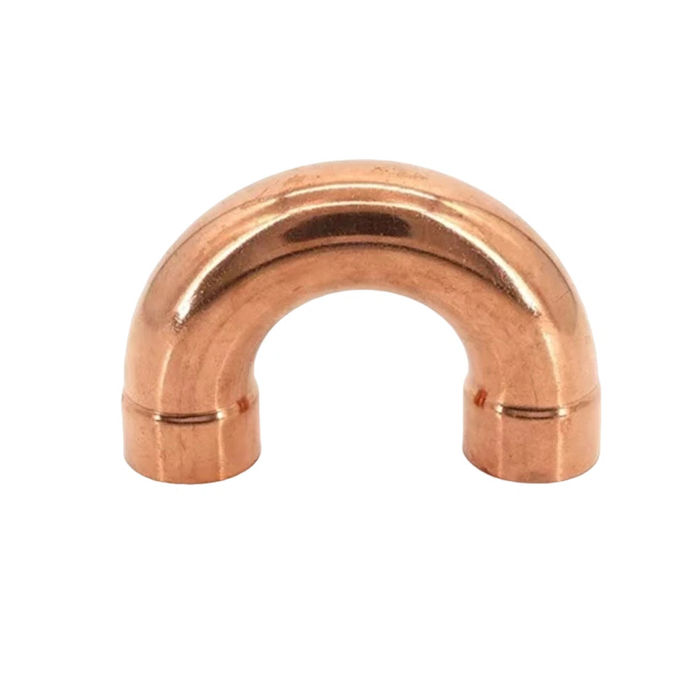 Copper Return Bend End Feed Fitting — Φ6mm to Φ76mm U-Bend Plumbing Connector