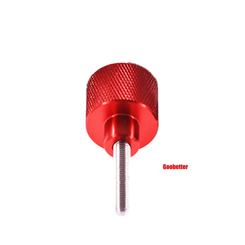 M3 Knurled Thumb Screws – Aluminium & Stainless Steel Hand Grip Knob Bolts | Black & Red