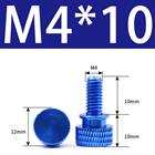 M3 M4 Anodized Aluminum Thumb Screws — Knurled Head Hand Bolts for PC Case, Fishing Rigs & DIY Projects