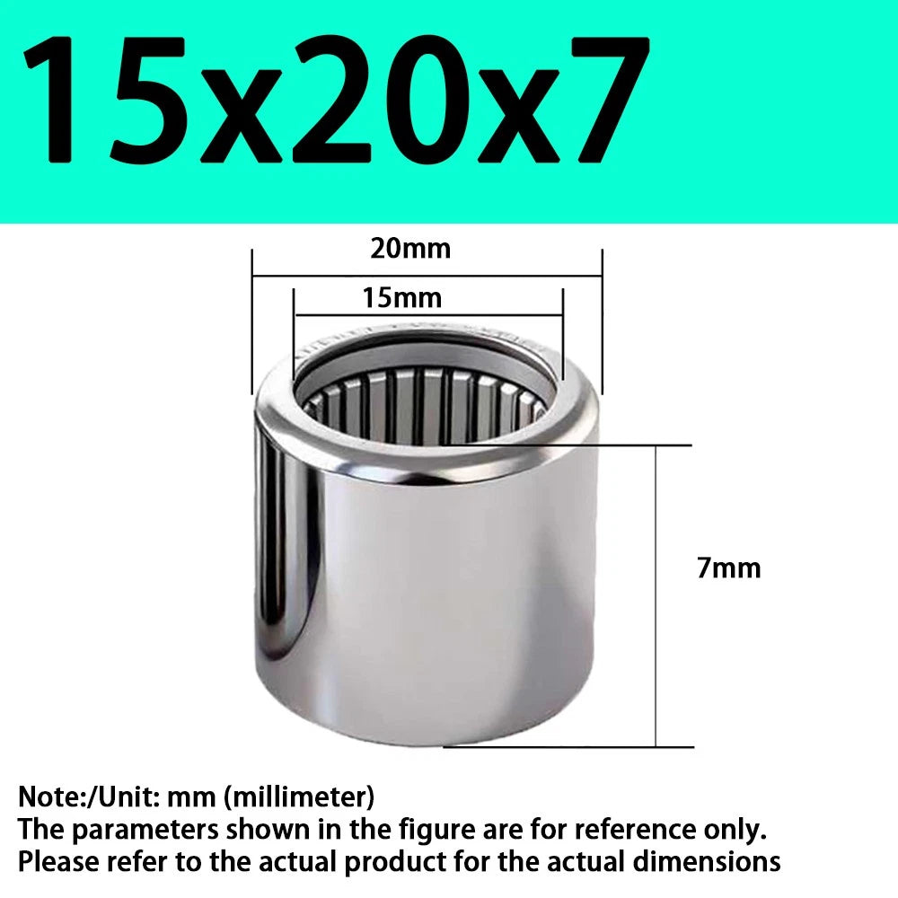 INA HK0306~HK1410 Needle Roller Bearings ID 3/4/5/6/7/8~40mm Bearing Steel