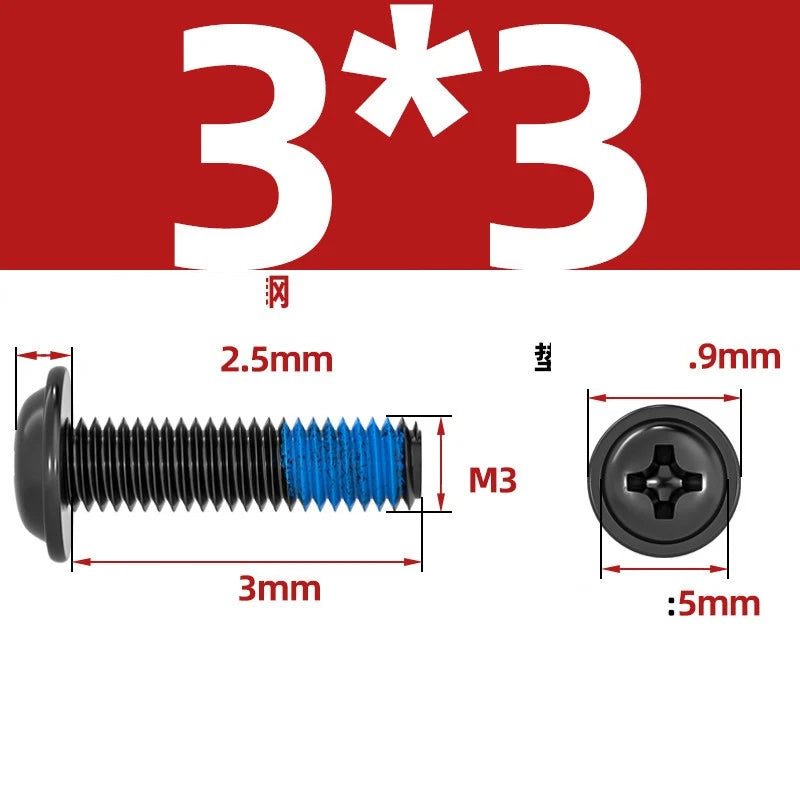 M2–M6 Flanged Button Head Screws – Carbon Steel, Phillips Drive, Nickel or Black Zinc Plated