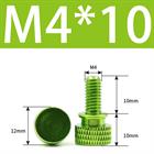 M3 M4 Anodized Aluminum Thumb Screws — Knurled Head Hand Bolts for PC Case, Fishing Rigs & DIY Projects