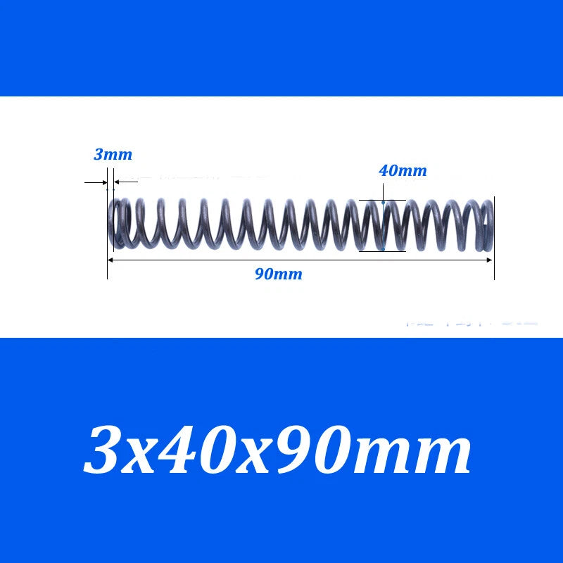 Compression Spring 30-40mm Diameter & 20-100mm Length Pressure Big 3mm Wire Dia