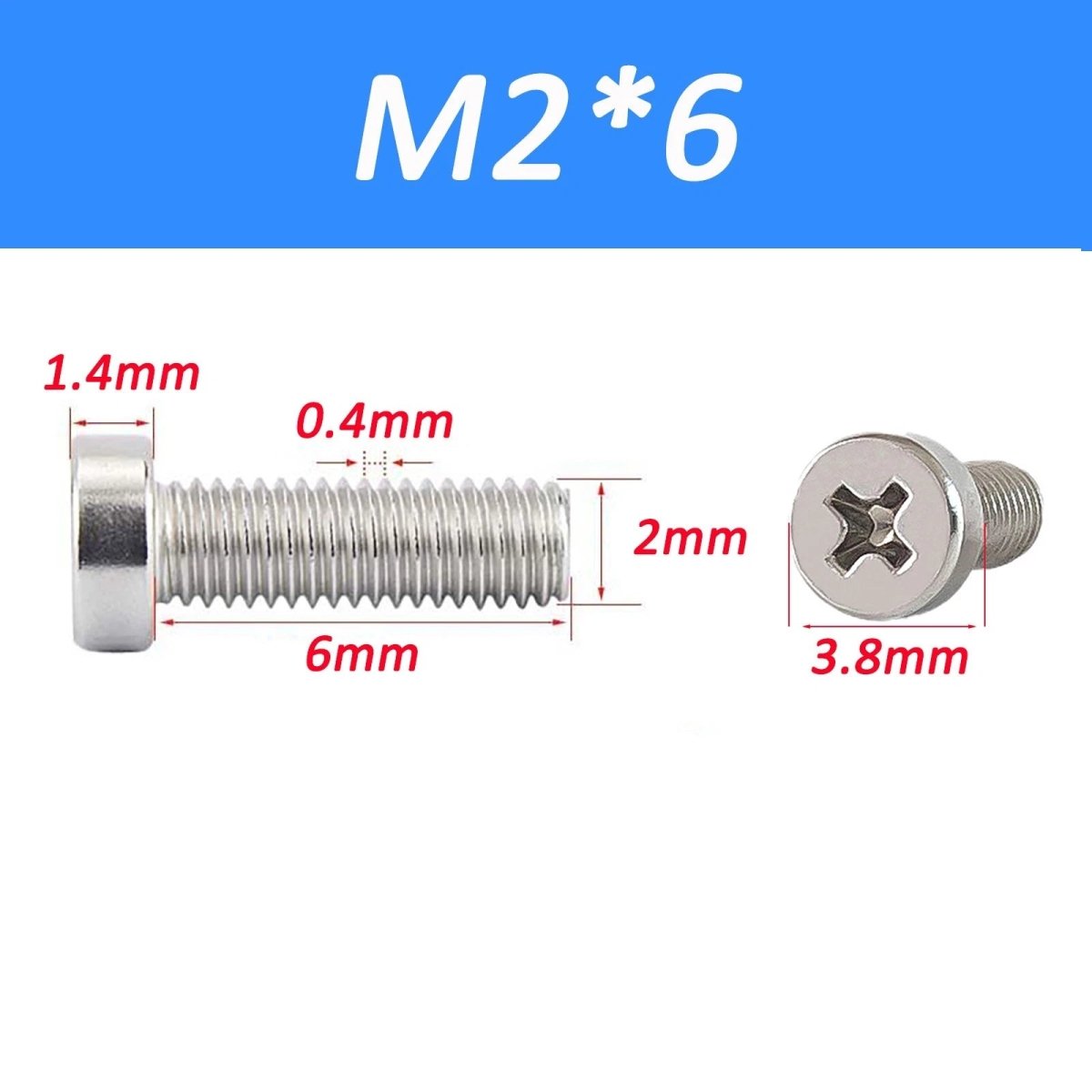 A2 Stainless Steel Torx Button Head Screws ISO 7380 - 1 | M4 M5 M6 M8 Chamfered - HomeDIYer