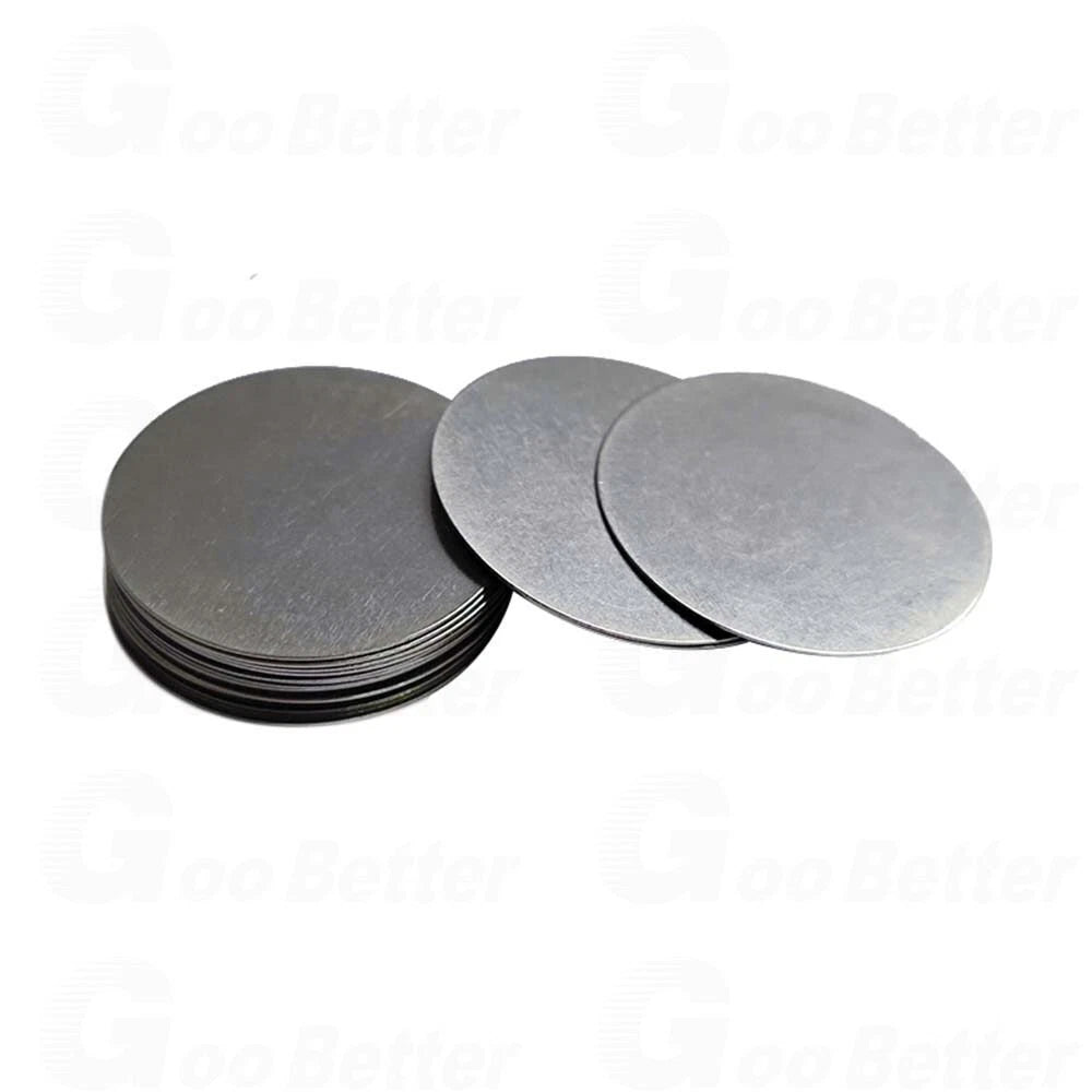 Stainless Steel Round Disc Blank — A2 Grade, φ3mm–φ150mm, Ultra Thin 0.1mm–2mm