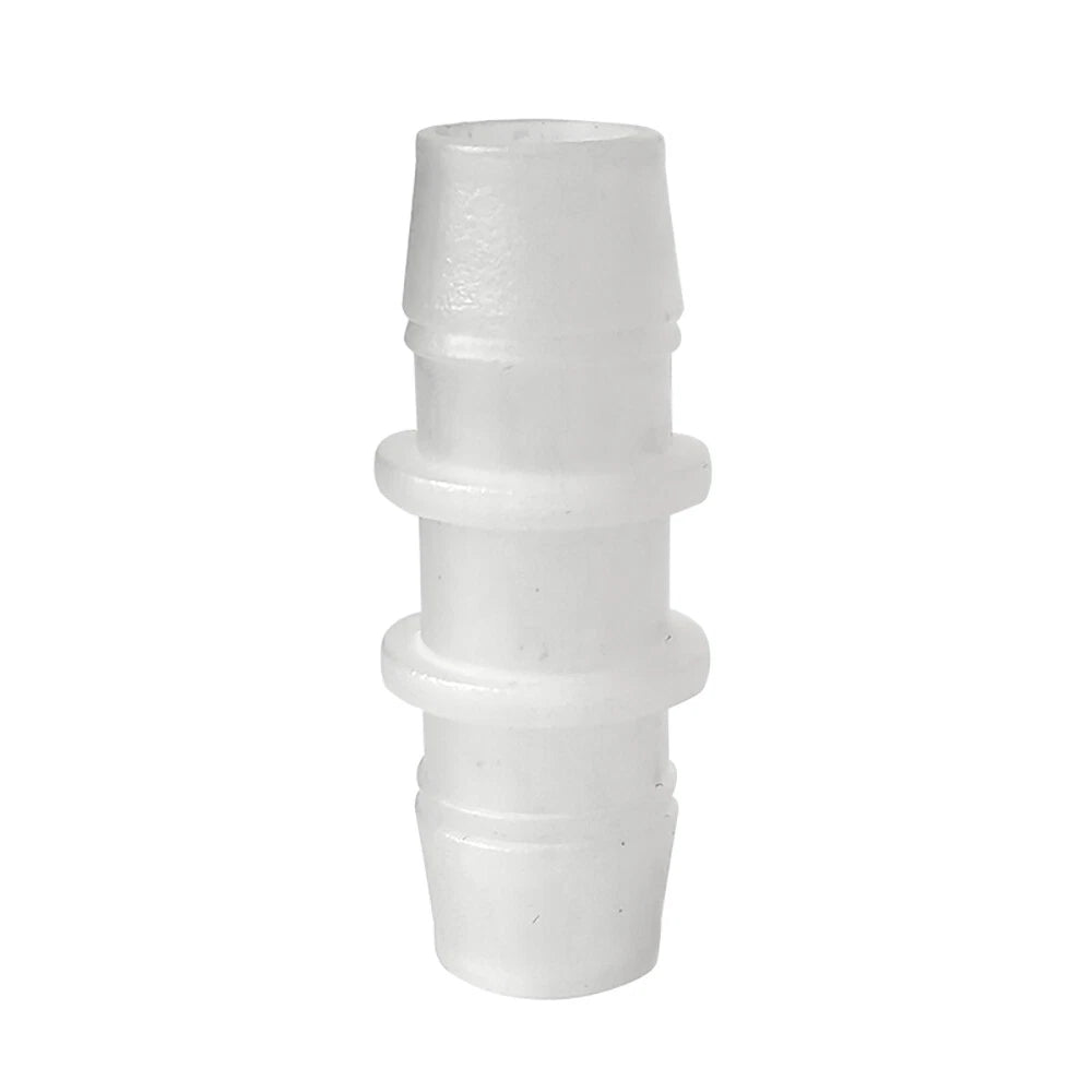Straight Barbed Hose Joiner — Plastic Connector for Air, Fuel & Water Lines