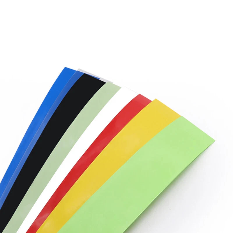 2:1 PVC Heat Shrink Tubing | 44mm Diameter | 0.1mm Wall | 300V | Multi-Color