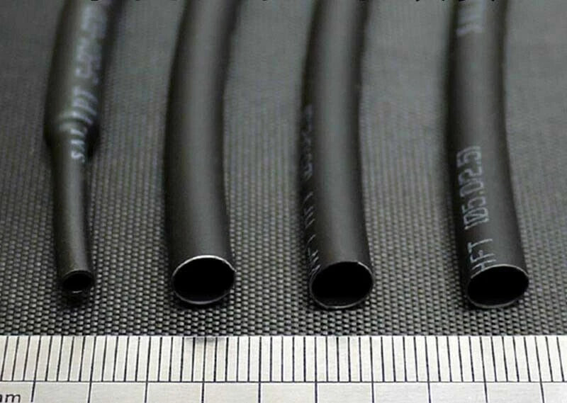 Heat Shrink Tubing 2:1 – Φ0.6mm to Φ12mm Electrical Wire Sleeving