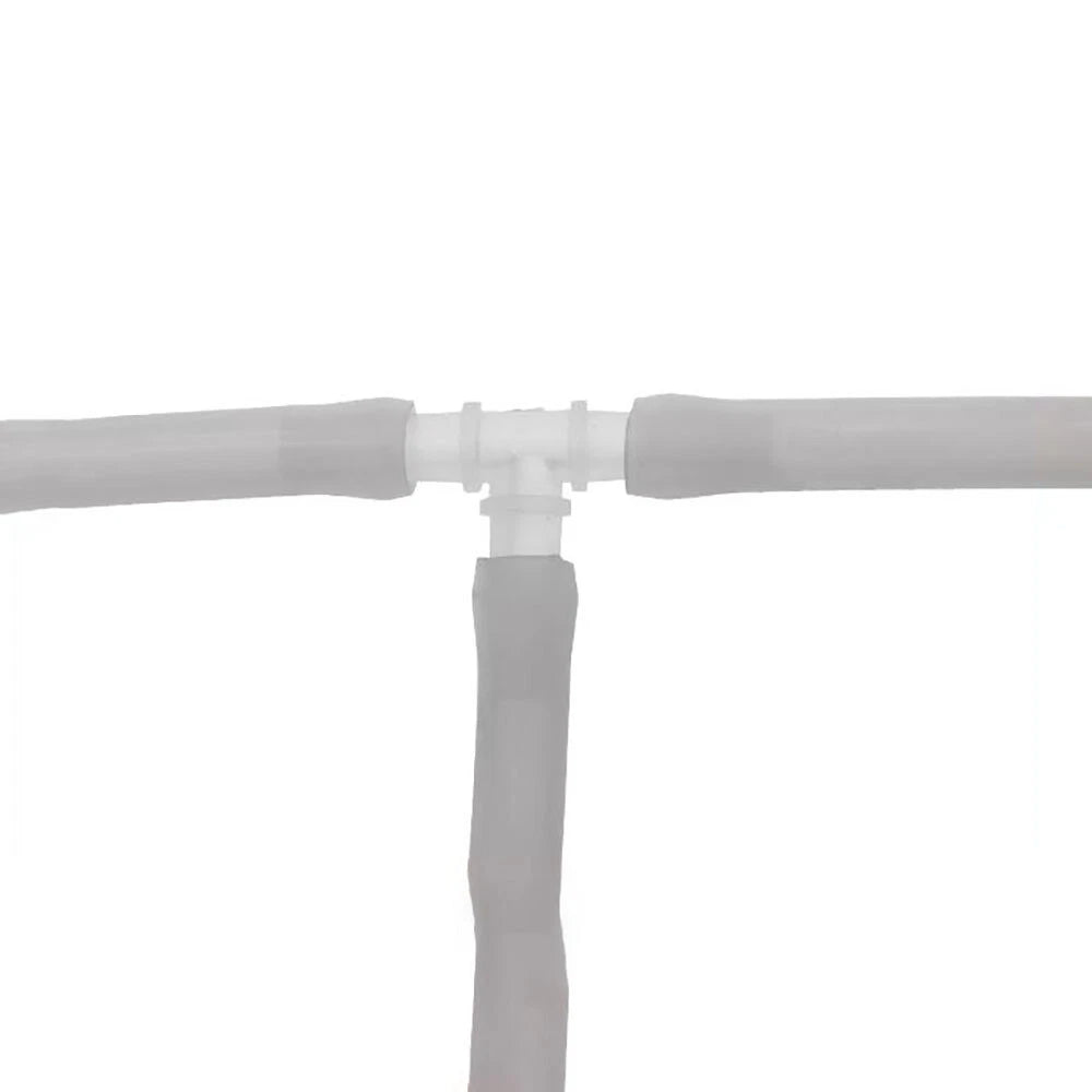 T Piece 3 Way Plastic Barbed Connector Pipe Hose Tube Fitting Equal Tee Joint