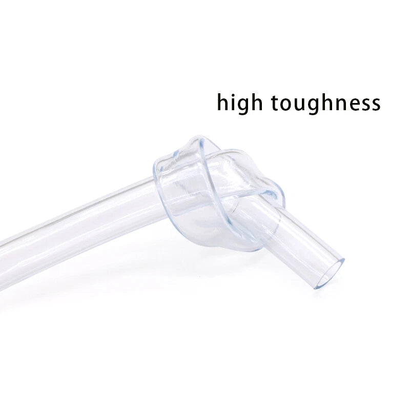 PVC Reinforced Braided Clear Hose — Flexible Heavy Duty Water & Oil Pipe