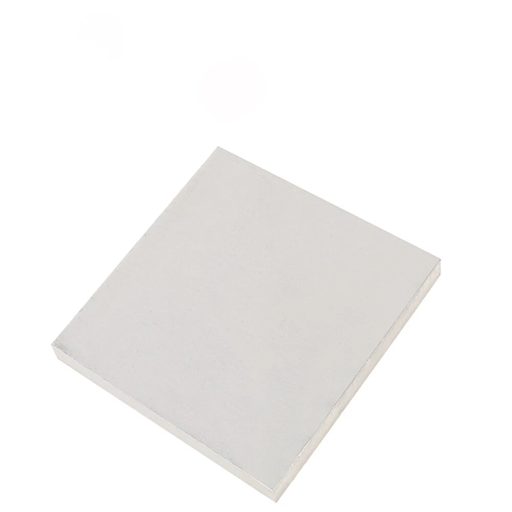 0.1-4 mm Thick TC4 Titanium Sheet Square Ti-6Al-4V Plate 100x100 mm 200x200 mm