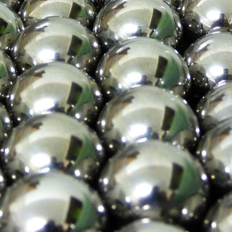 Solid Ball Bearing Carbon Steel Durable Ball Bearings Ø7mm-Ø120mm Drillable