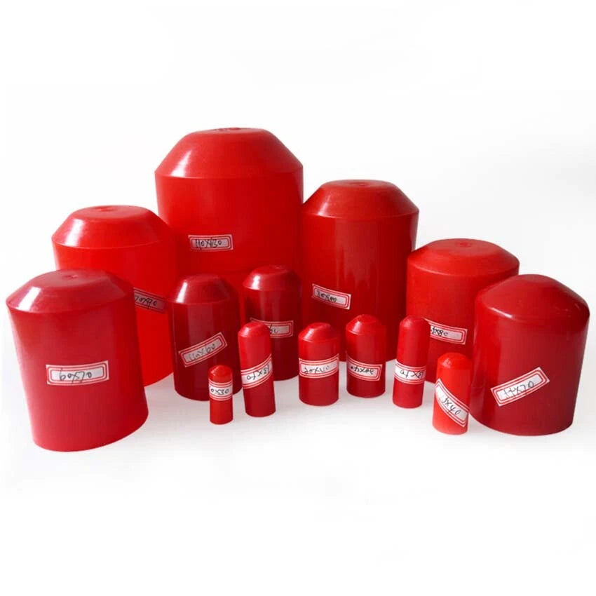 Adhesive Glue-Lined Heat Shrink End Caps — 8mm to 65mm, Black Red Green