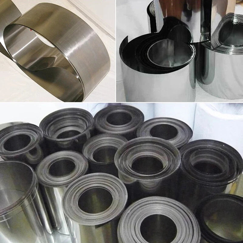 0.1mm Thick Multi Sizes Available TA2 Titanium Foil Sheet Roll Thin Metal Panel