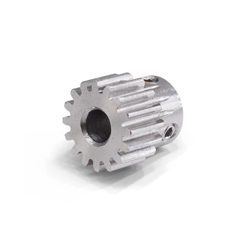1 Mod Stainless Steel Spur Gear 15 - 50 Teeth Pinion Gear With Step Motor Gear