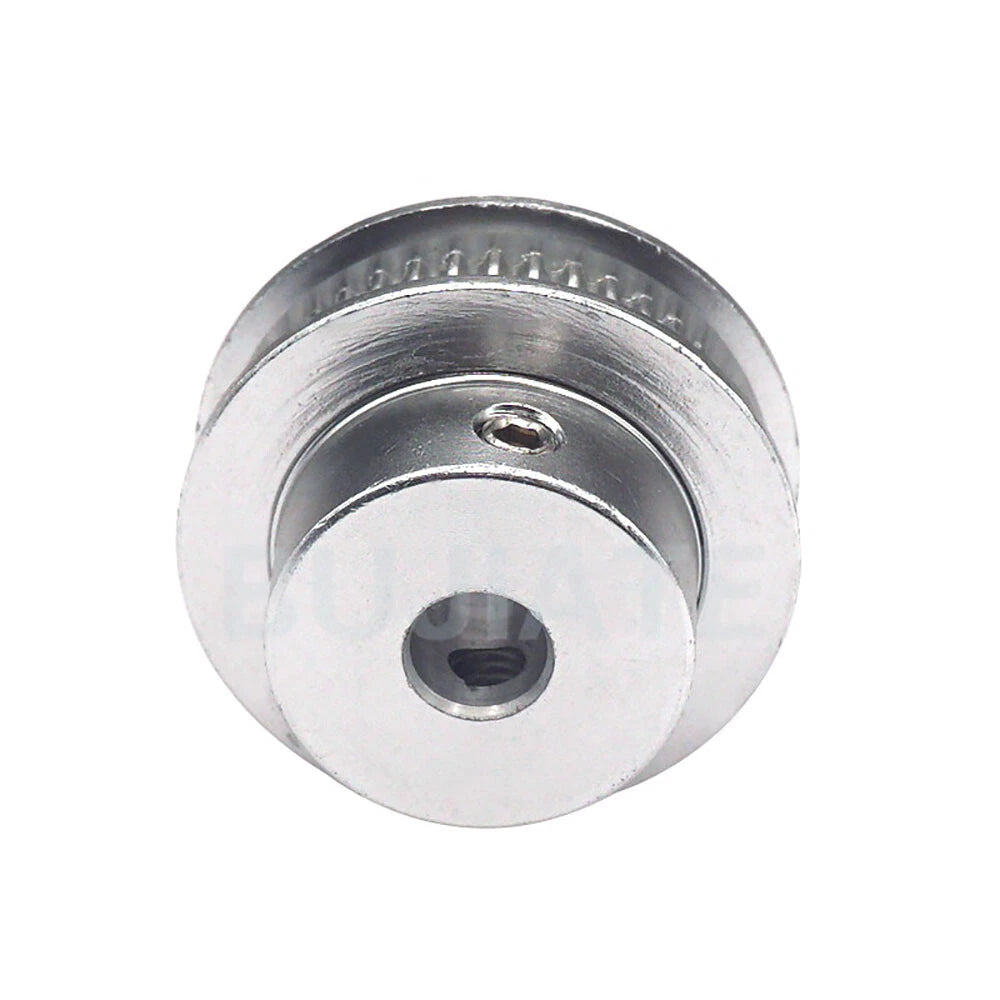 GT2 6mm Aluminium Timing Belt Smooth Tooth Idler Drive Pulley 30/36/40/48/60T