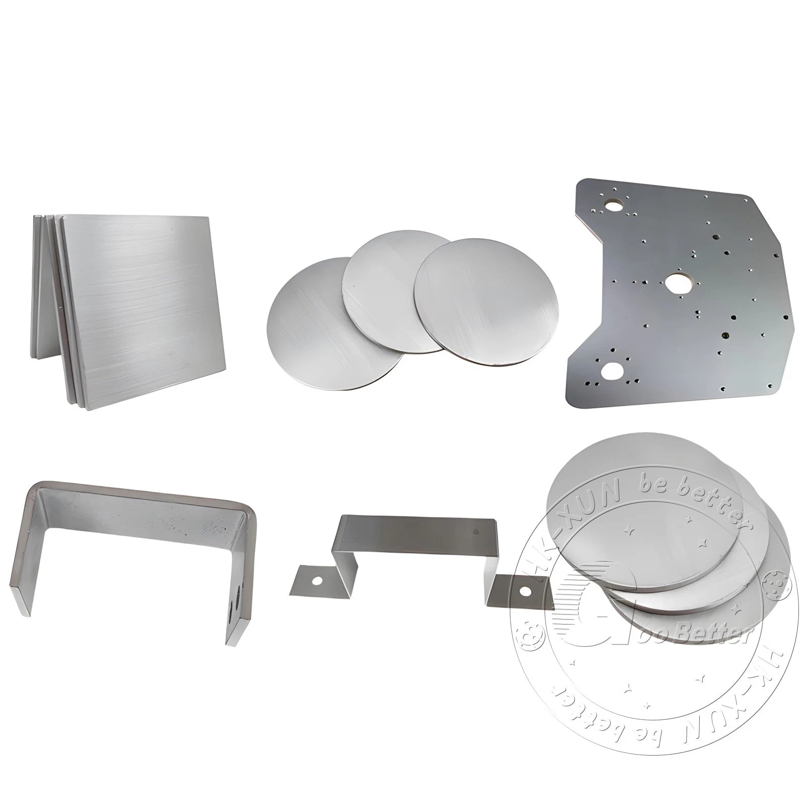 Round 6061 Aluminum Sheet Disc Plate 1mm-20mm Thick DIY Model Craft Art Handmade
