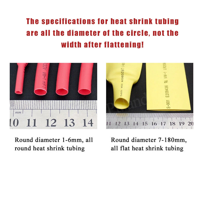 35mm 2:1 Heat Shrink Tubing – Electrical Insulation Sleeve for Cable & Wire