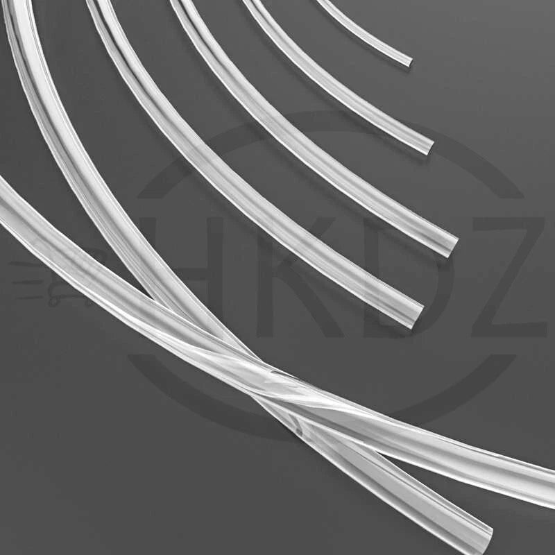 Transparent PU Round Drive Belt — Polyurethane Solid Round Belting 2mm–10mm