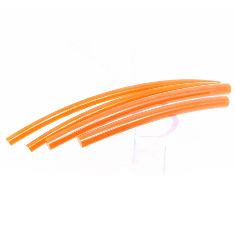 Round Polyurethane Drive Belting — PU Conveyor Belt Strip, 2mm–18mm Dia, Red & Green