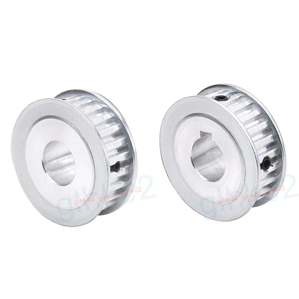 XL 10 Teeth Timing Belt Pulley 11mm Wide 3-8mm Bore Aluminum Synchronous Wheel