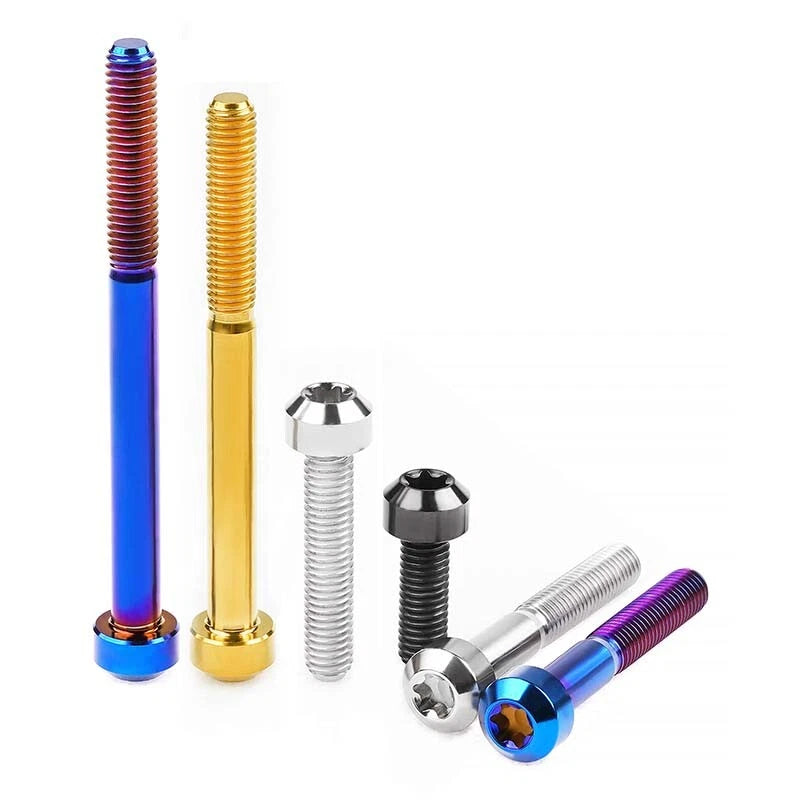 M5 M8 Titanium Socket Cap Head Torx Screws – Grade 10.9, Fully Threaded (10–60mm)
