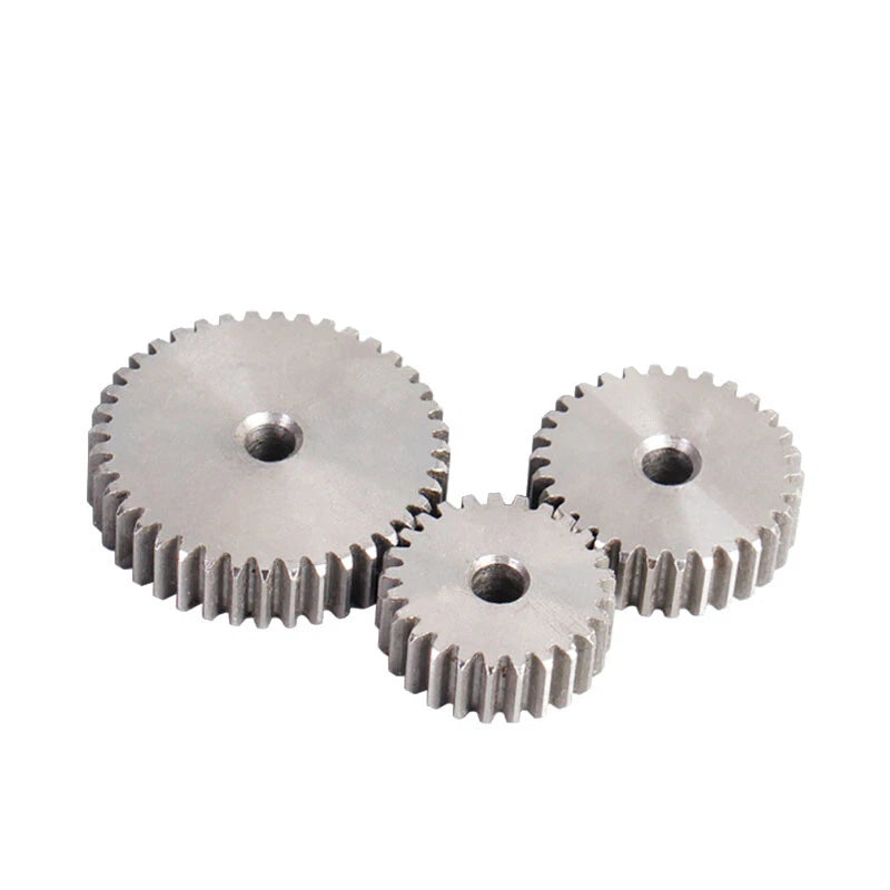 1 Mod Spur Gear 45# Steel Transmission Gear Teeth 60-150 Pinion Motor Flat Gear