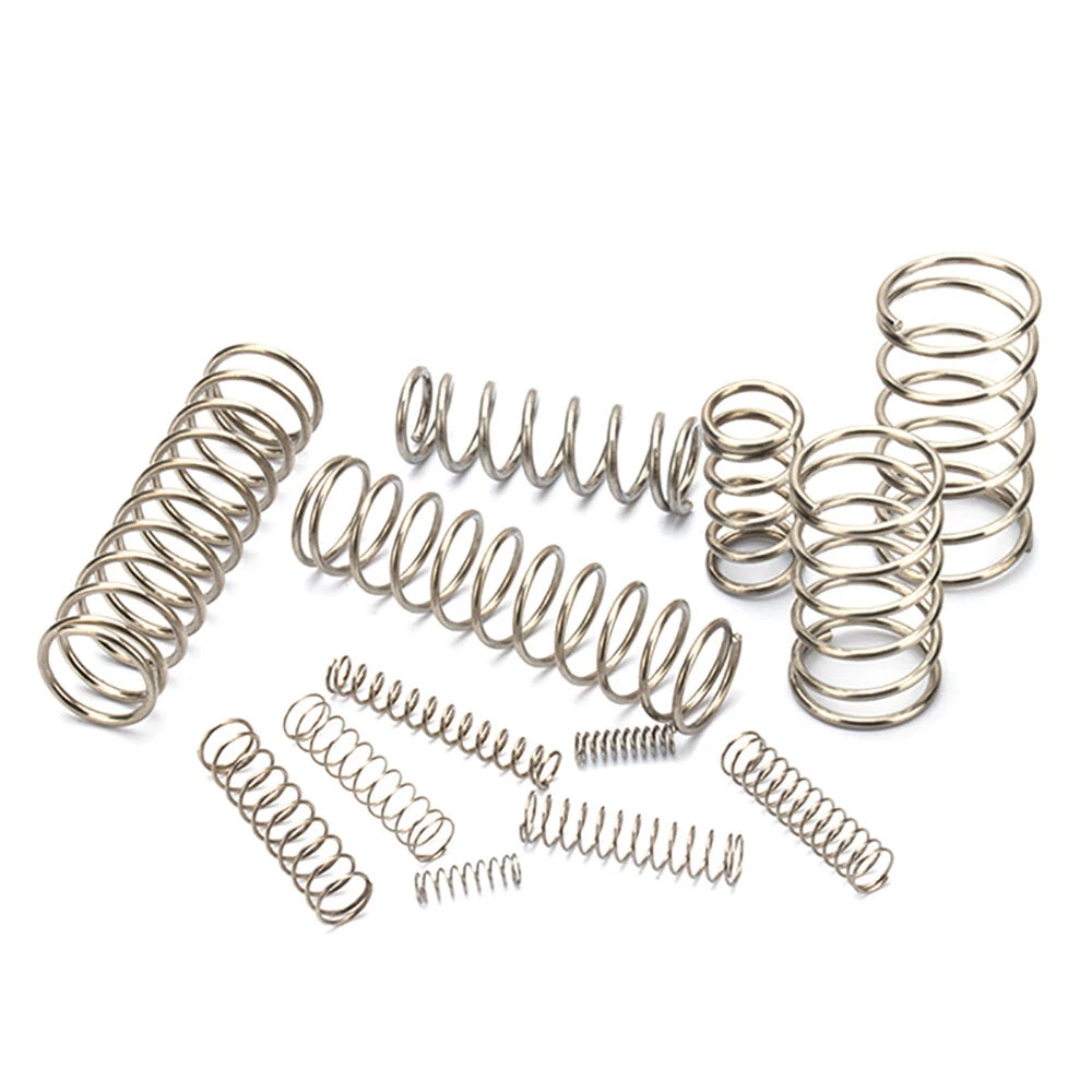 0.6mm Wire Dia Compression Springs Stainless Small Pressure Spring Replacement