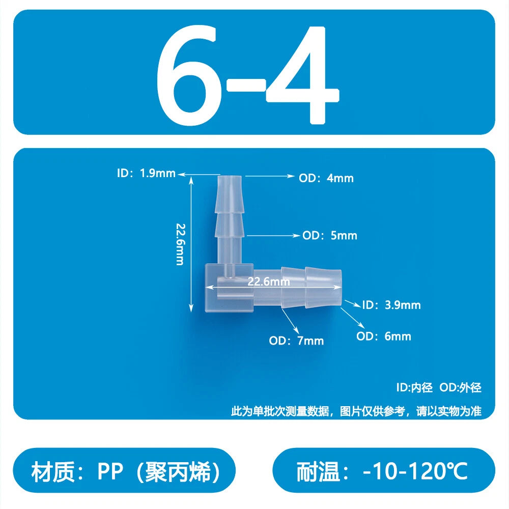 Plastic Pagoda Tubes Reducer Joint 2 3 4Way Hose Connector Tube Splitter Fitting