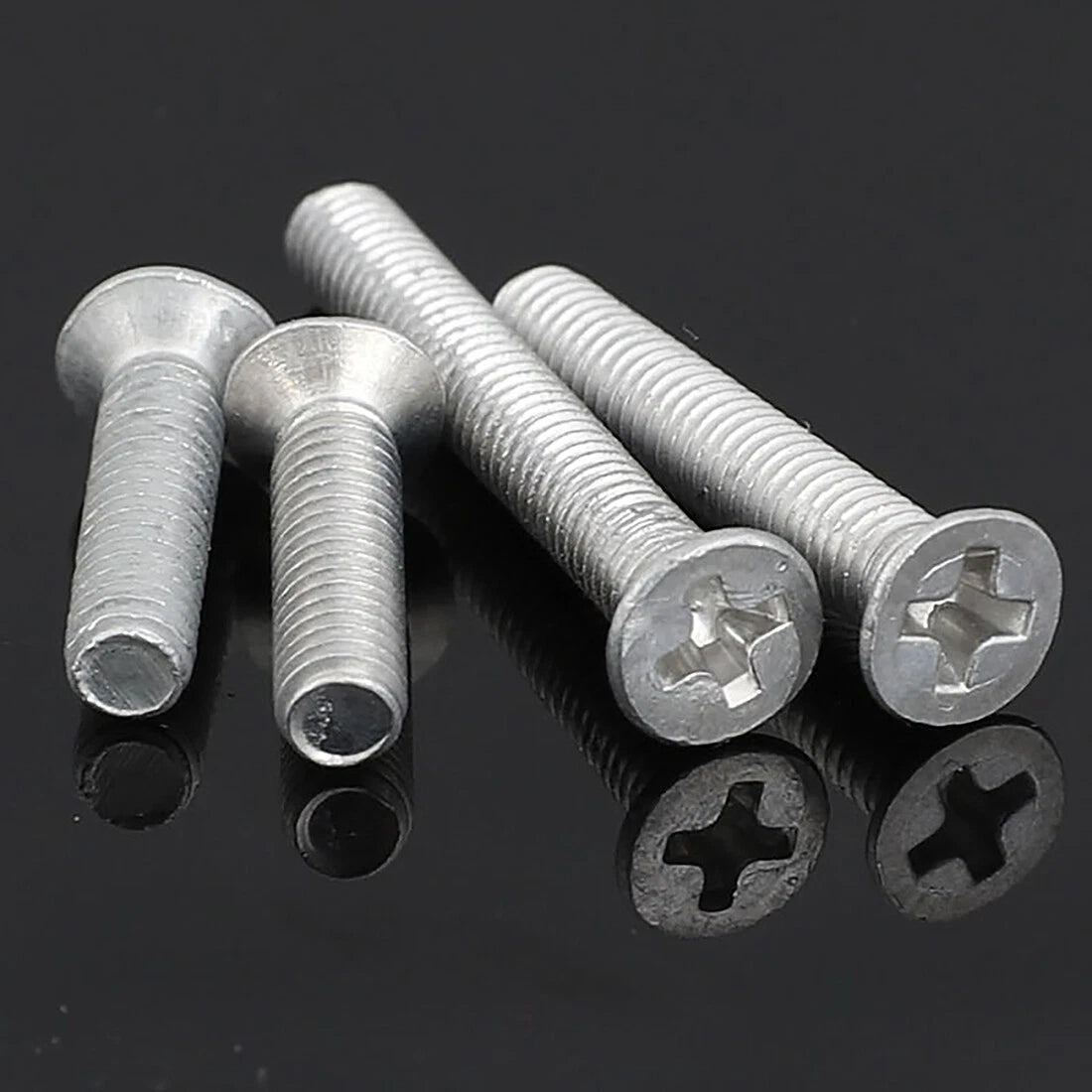 M3-M10 Aluminum Alloy Phillips Countersunk Flat Head Machine Screws | Anodized