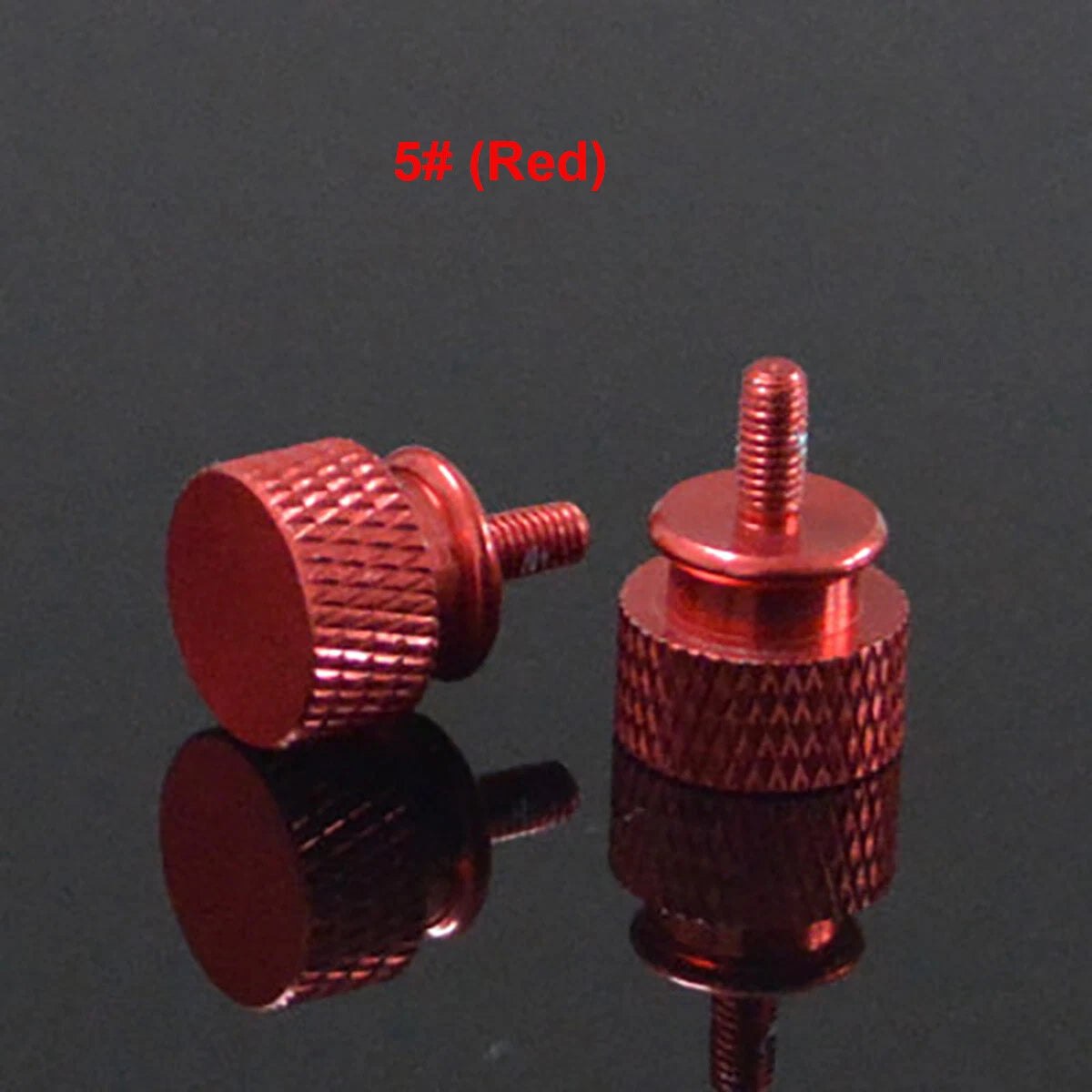 M3 Knurled Thumb Screws – Color Anodized Aluminum Alloy for PC Case Panels
