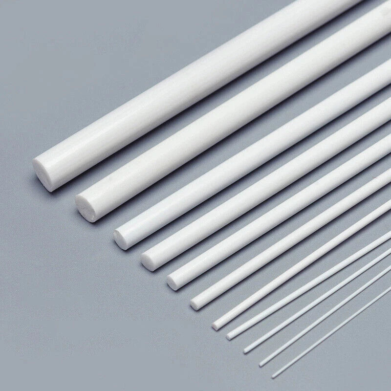 ABS Styrene Plastic Rods, Tubes & Bars for Scale Modeling and DIY Crafts