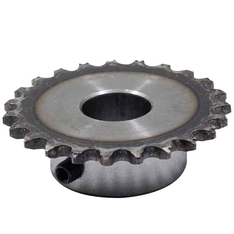 10T - 70T Roller Chain Sprockets 04C 1/4" Pitch 6.35mm Chain Links 45# Steel