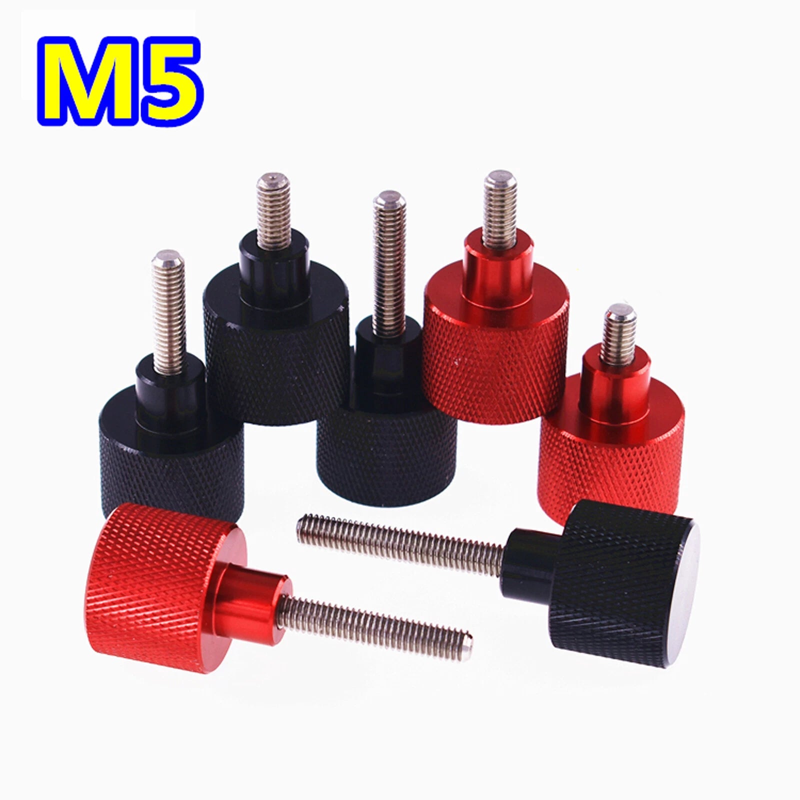 M3 M4 M5 M6 M8 M10 Knurled Thumb Screws 304 Stainless Steel Hand Grip Knob Bolts