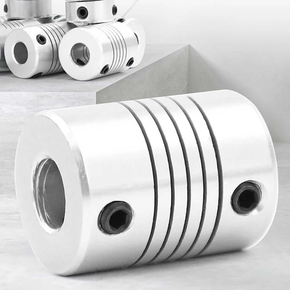 D16L20 Flexible Shaft Coupling CNC Stepper Motor Coupler Connector 2-6.35mm New