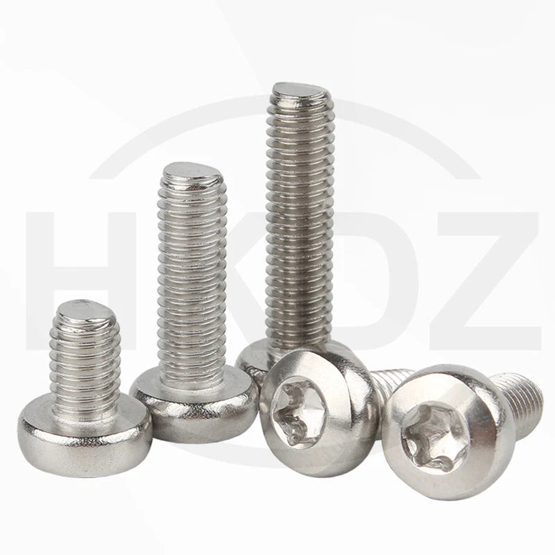 M1.6 M2 M3 M4 M5 M6 M8 M10 Torx Pan Head Machine Screws Bolts A2 Stainless Steel