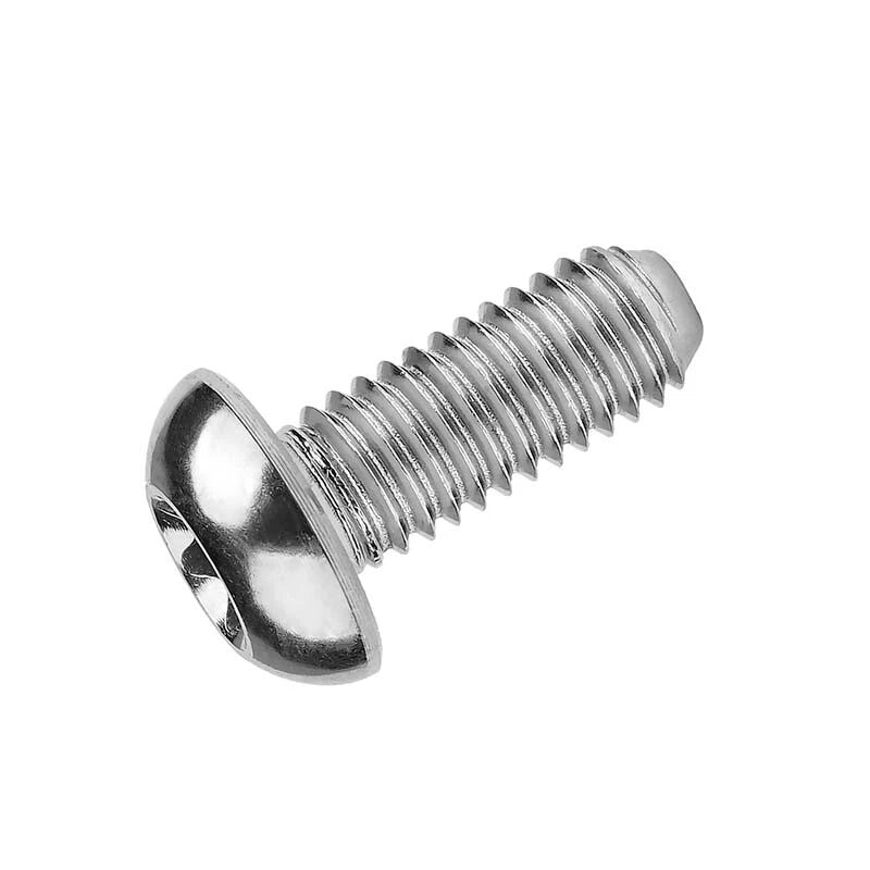Titanium Bolt M5x10mm 12mm Round Head Screws TORX Ti Machine Bolts Metric