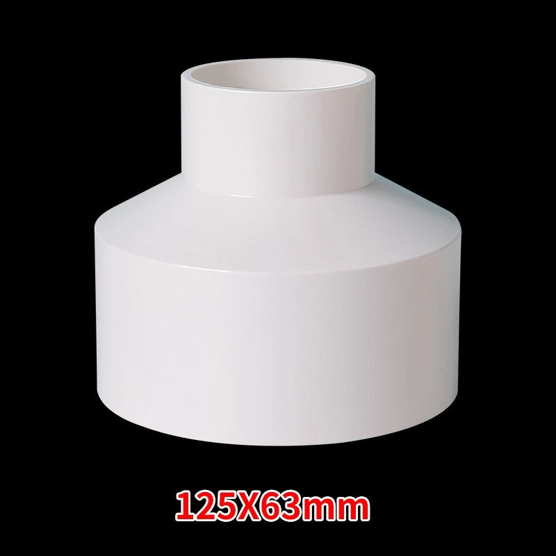 110-200mm PVC Pipe Reducing Plumbing Concentric Connector Coupling Fittings Big
