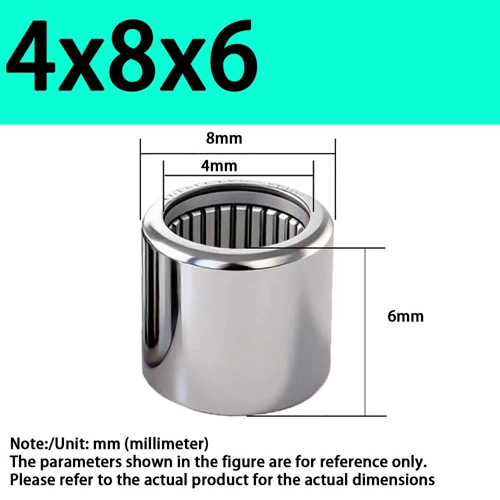 INA HK0306~HK1410 Needle Roller Bearings ID 3/4/5/6/7/8~40mm Bearing Steel