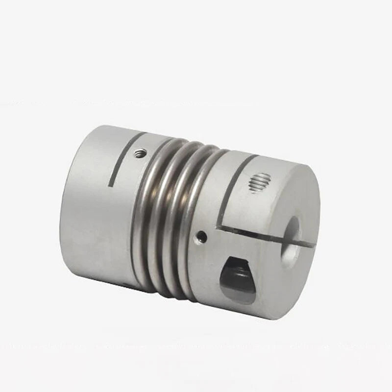 Flexible Shaft Coupling Connector Coupler CNC Aluminum Alloy Bellows 3mm-45mm