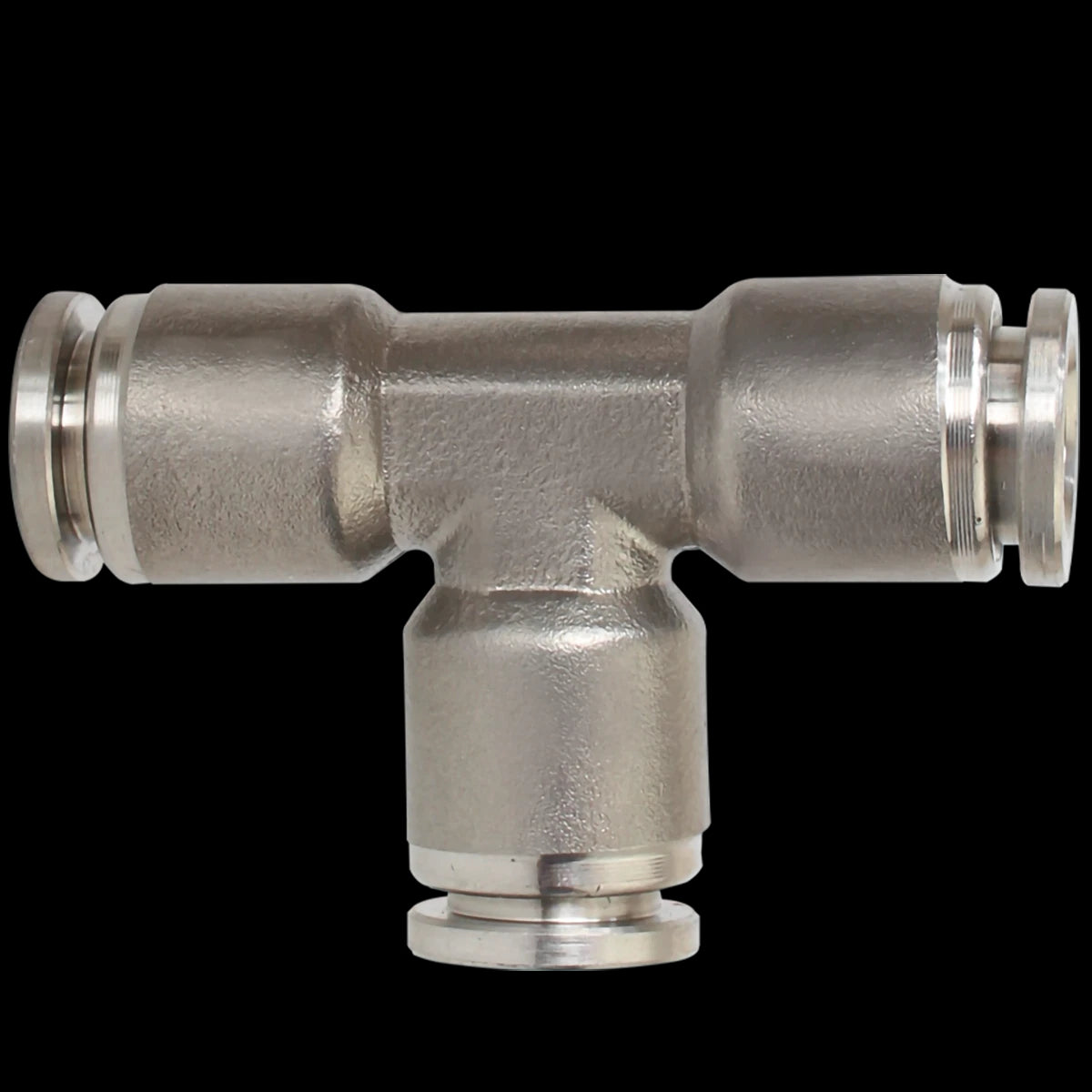 Pneumatic Push-In Fittings — Stainless Steel Hose Connectors (Straight, T, Y, L, Bulkhead & More)