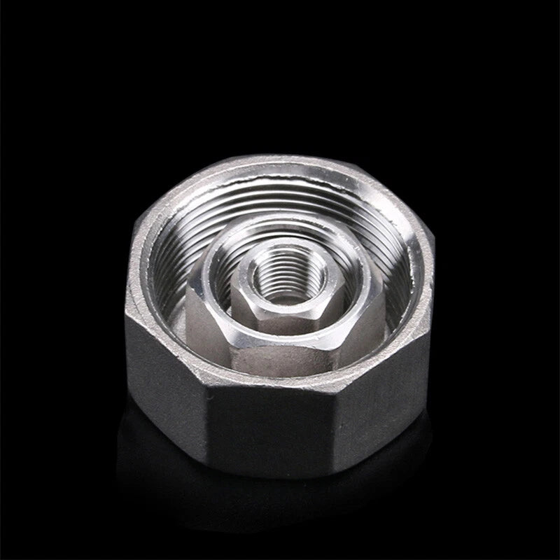 304 Stainless Steel BSP Hex End Cap Female Thread Pipe Fitting 150LB