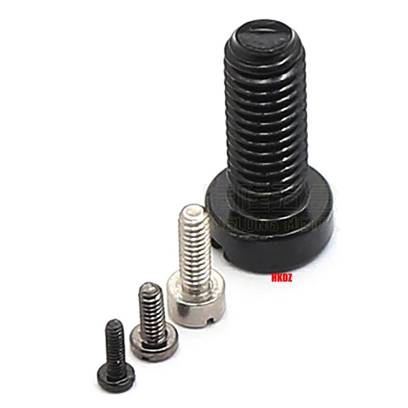 M1.2–M6 Slotted Cheese Head Machine Screws — Carbon Steel, Multiple Coatings