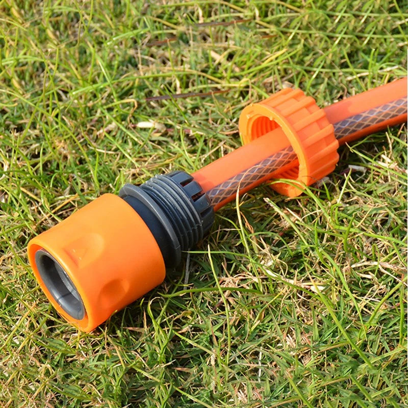 PVC Flexible Braided Tubing — Hydroponics & Irrigation Hose with Optional Clips